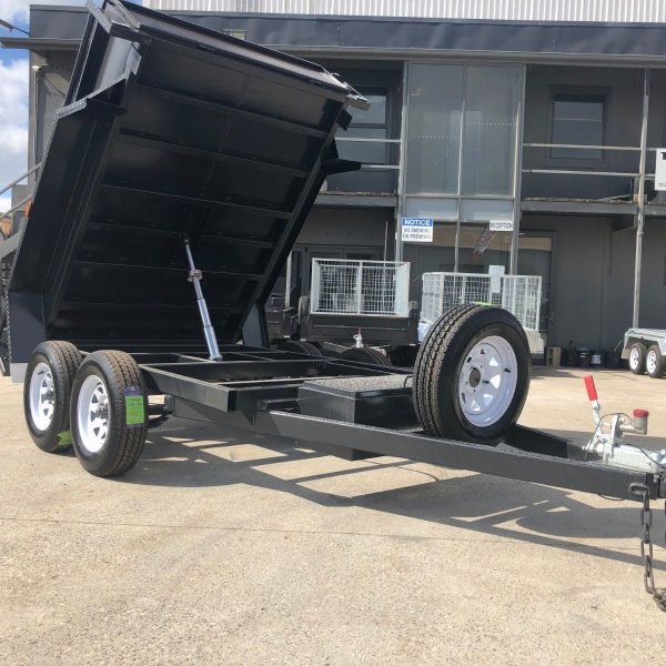 10×6 Heavy Duty Hydraulic Tipper Box Trailer, High Sides