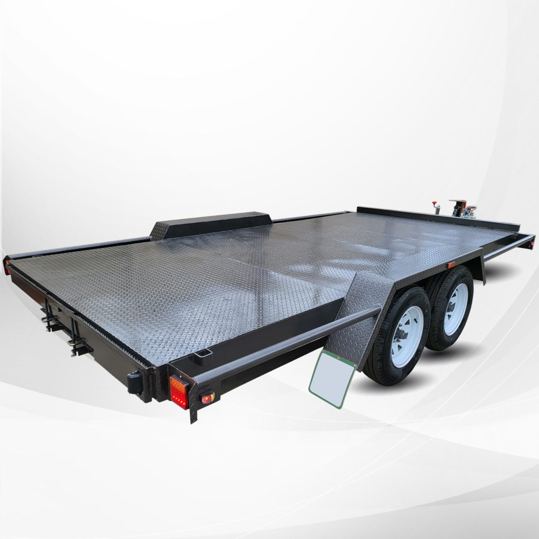 14×6'6" Semi Flat Car Carrier, 2800 kg GVM