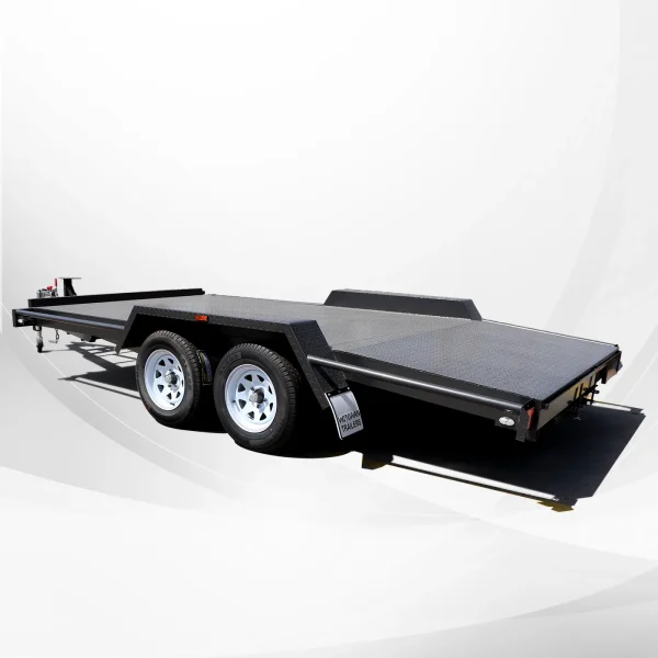 14×6'6" Beaver Tail Car Carrier Trailer