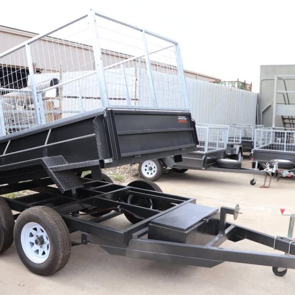 10×5 Heavy Duty Hydraulic Tipper, 3ft Cage, 2800 kg GVM