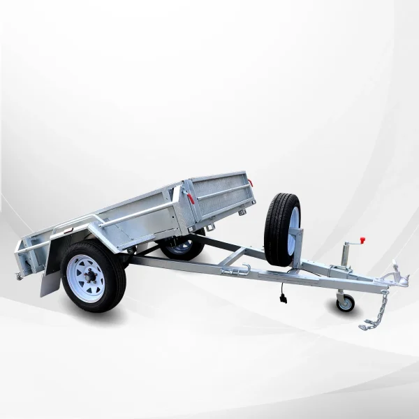 6×4 Galvanised Manual Tipper Trailer