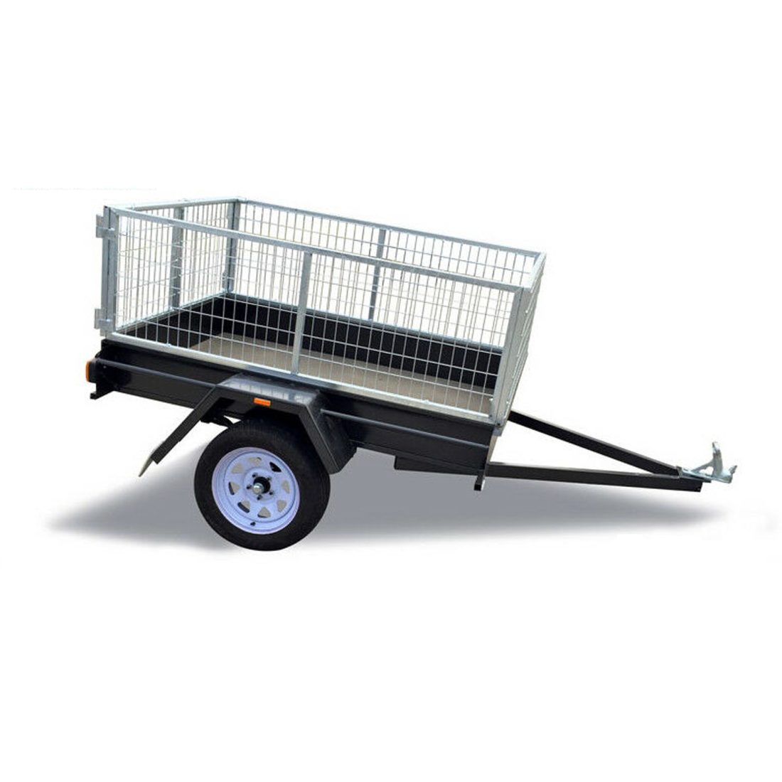 6×4 Light Duty Cage Trailer, 2ft Galvanised Cage