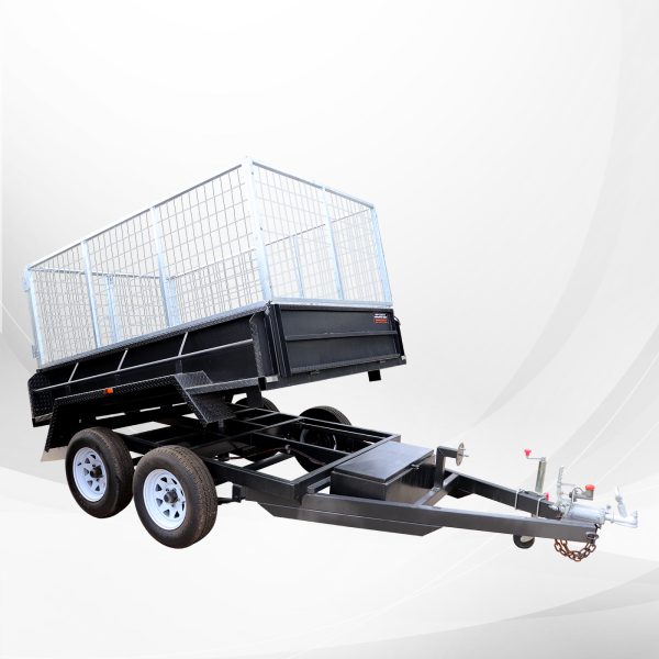 8×5 Heavy Duty Hydraulic Tipper, 3ft Cage, 3500 kg GVM