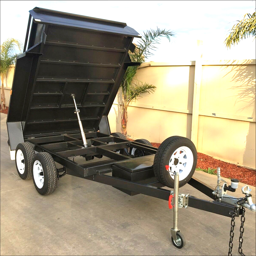8×5 Tandem Standard Hydraulic Tipper Box Trailer