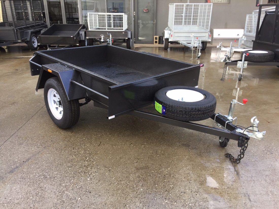 6×4 Medium Duty Box Trailer